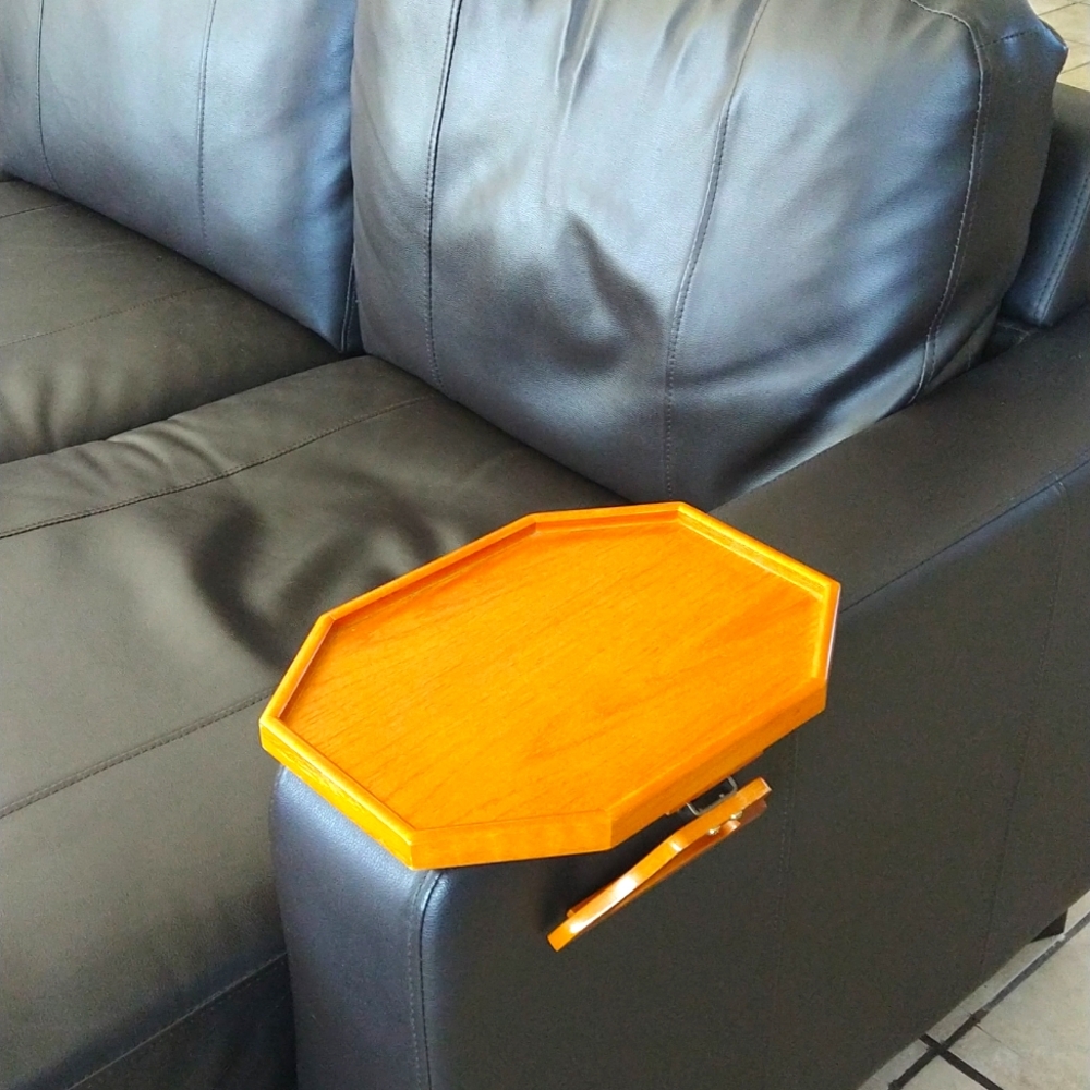 Portable Sofa End Table